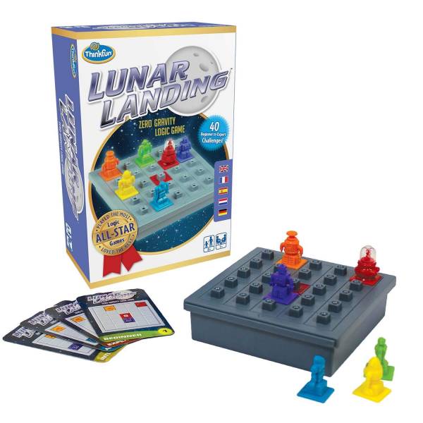 Lunar landing logic game