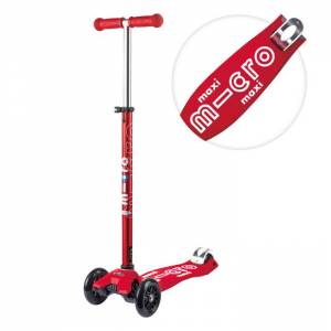 Maxi deluxe scooter red