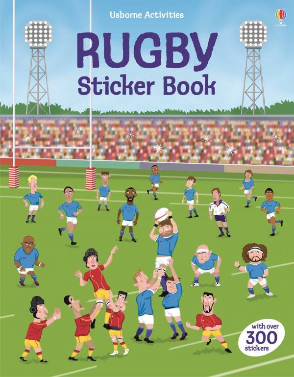 Rugby sticker book