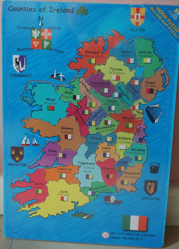 British Isles Counties And Sea Areas Puzzle Heirloompuzzles
