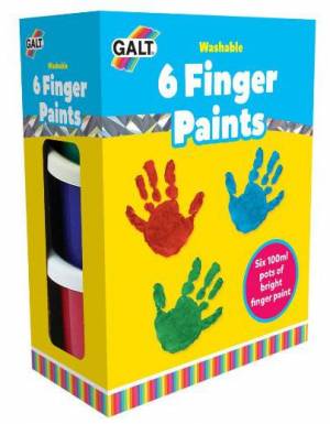 6 Finger Paints Galt Toys