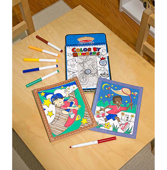 On the Go Color Kids' Design Boards - Playtime and Sports