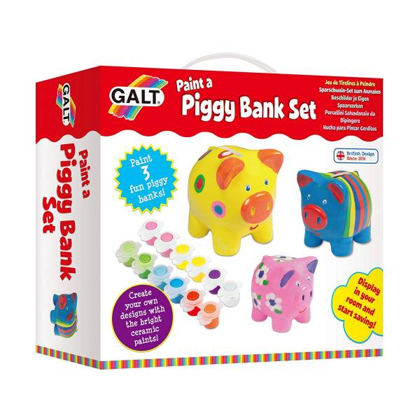 Paint a Piggy Bank Set Galt Toys