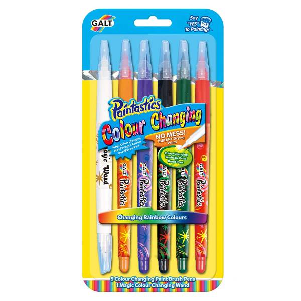 Paintastics - 5 Colour Changing Pens & Magic Wand