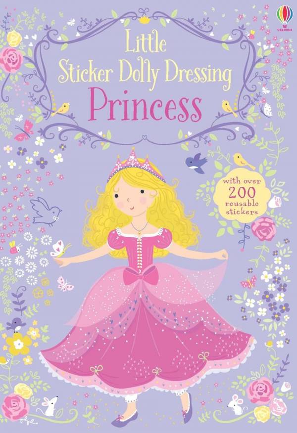 Princess Little Sticker Dolly Dressing