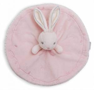 Kaloo Perle Plush Toys Pink Doudou Knots Rabbit