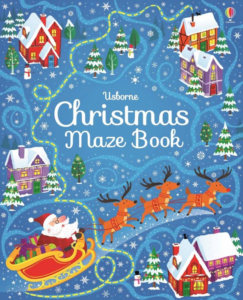Usborne Christmas Maze Book
