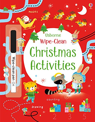 Wipe Clean Christmas Activity Book