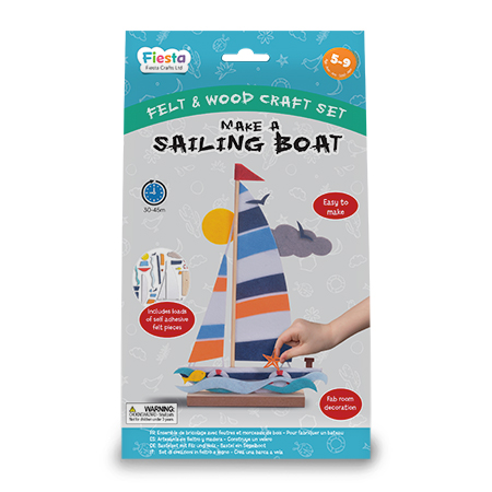 sailing boat craft set