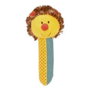 Hedgehog Squeakaboo Rattle Toy