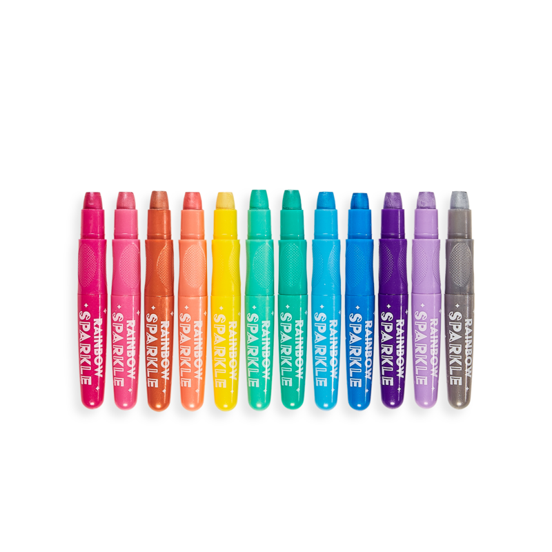 Ooly- 12 Metallic Colors Sparkle Watercolor Gel Crayons - The Toy Shop