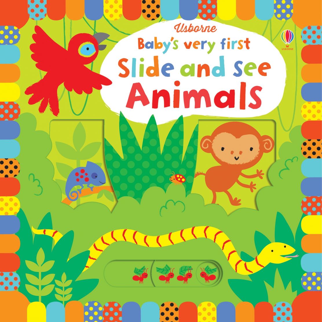 Usborne Baby's very First Slide and See Animals - The Toy Shop