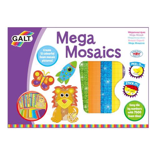 Mega Mosaic Foam Mosaic Arts and Craft Set