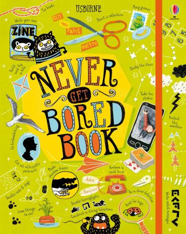 Usborne- Never Get Bored Book